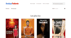 Desktop Screenshot of boutiquethailande.net